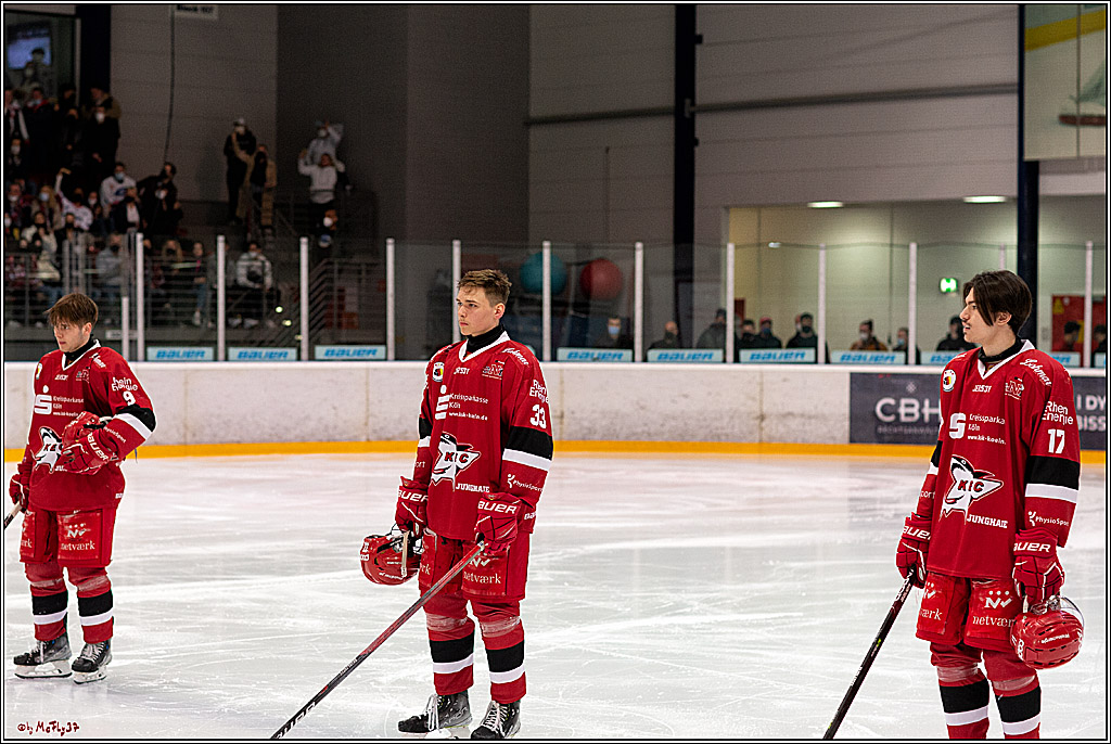 U20-DNL;  Koelner Junghaie - Eisbaeren Juniors Berlin; Koeln, 26.03.2022